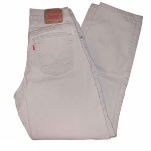 Vintage 90s Levi’s Tan Classic Relaxed Stretch 550 Jeans